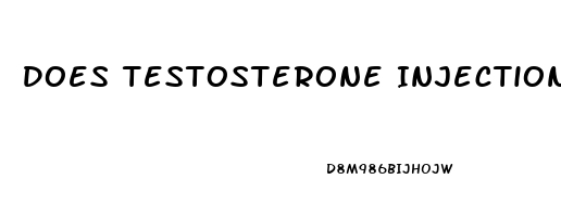 Does Testosterone Injections Increase Penis Size