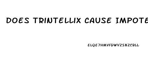 Does Trintellix Cause Impotence