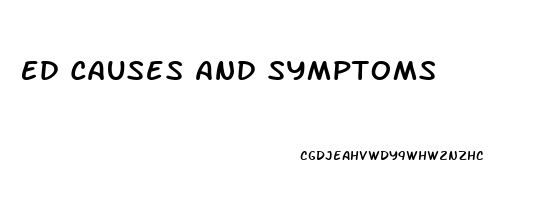 Ed Causes And Symptoms