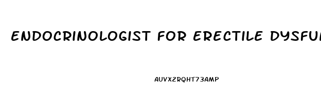 Endocrinologist For Erectile Dysfunction
