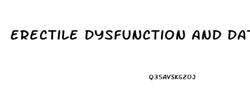 Erectile Dysfunction And Dating