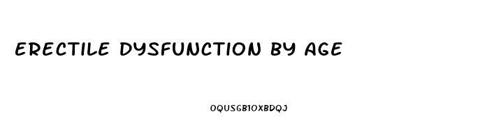 Erectile Dysfunction By Age