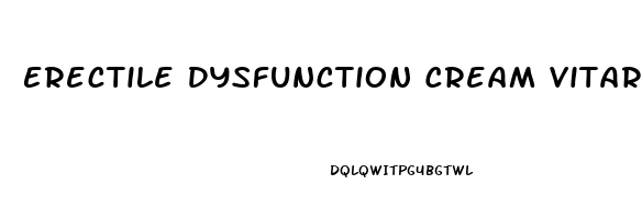 Erectile Dysfunction Cream Vitaros