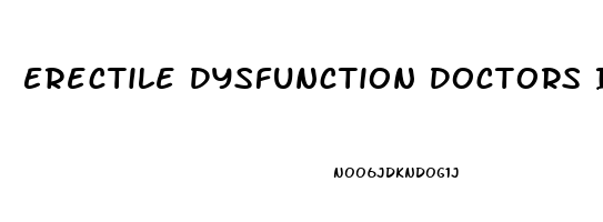 Erectile Dysfunction Doctors In Maryland