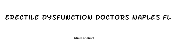 Erectile Dysfunction Doctors Naples Fl