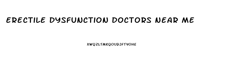 Erectile Dysfunction Doctors Near Me