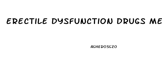 Erectile Dysfunction Drugs Mechanism Of Action