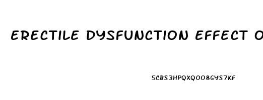 Erectile Dysfunction Effect On Partner