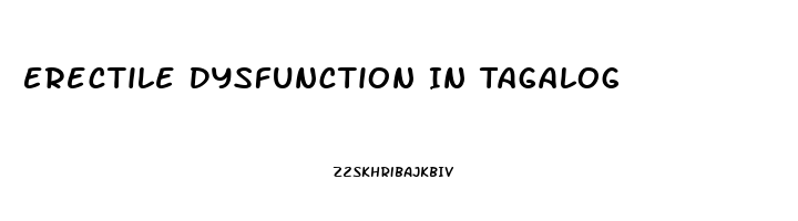 Erectile Dysfunction In Tagalog