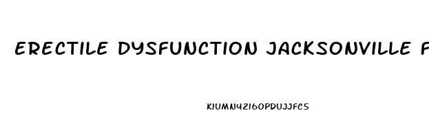 Erectile Dysfunction Jacksonville Fl