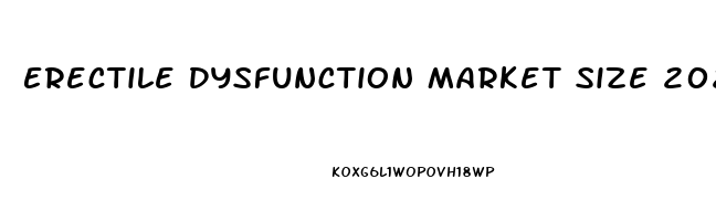 Erectile Dysfunction Market Size 2023