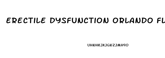 Erectile Dysfunction Orlando Fl