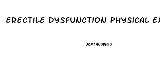 Erectile Dysfunction Physical Exercise