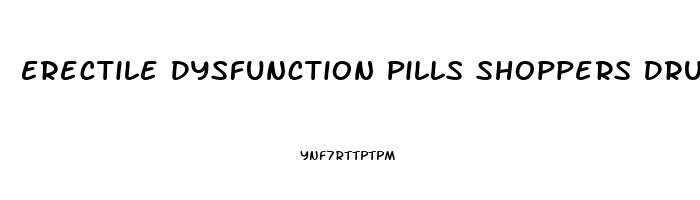 Erectile Dysfunction Pills Shoppers Drug Mart