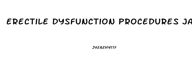 Erectile Dysfunction Procedures Jacksonville