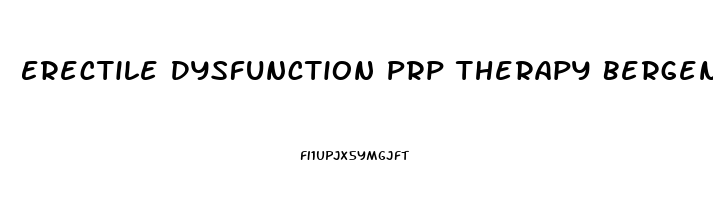 Erectile Dysfunction Prp Therapy Bergen County
