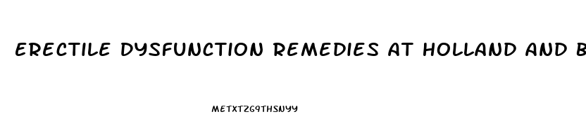 Erectile Dysfunction Remedies At Holland And Barrett