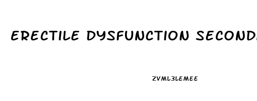 Erectile Dysfunction Secondary To Tinnitus