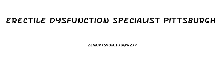 Erectile Dysfunction Specialist Pittsburgh