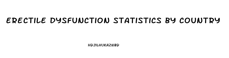 Erectile Dysfunction Statistics By Country