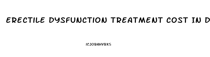 Erectile Dysfunction Treatment Cost In Dubai