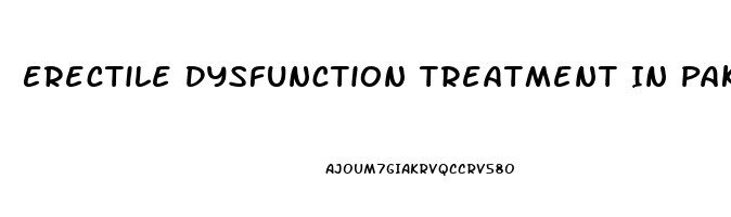 Erectile Dysfunction Treatment In Pakistan