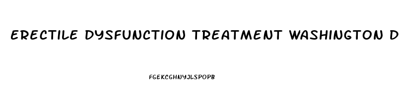 Erectile Dysfunction Treatment Washington Dc