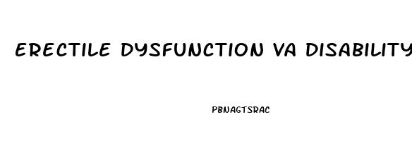 Erectile Dysfunction Va Disability Pay