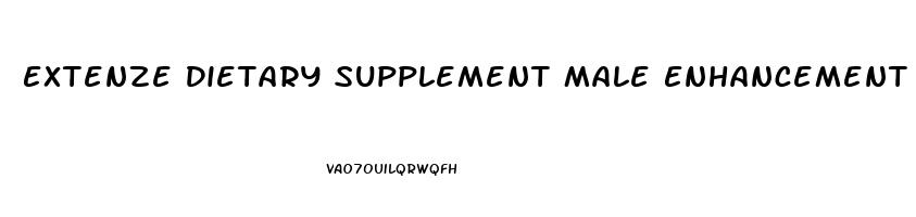 Extenze Dietary Supplement Male Enhancement