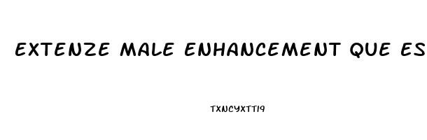 Extenze Male Enhancement Que Es