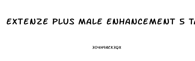 Extenze Plus Male Enhancement 5 Tablets