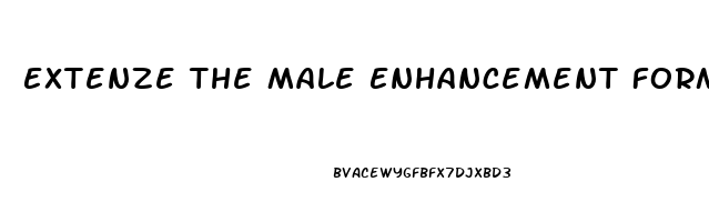 Extenze The Male Enhancement Formula