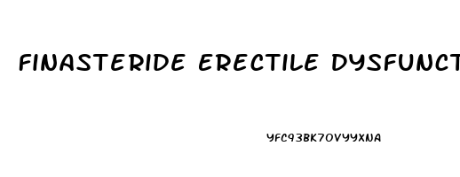 Finasteride Erectile Dysfunction Percentage