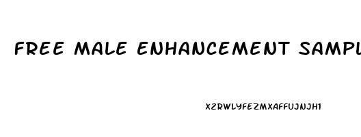 Free Male Enhancement Samples