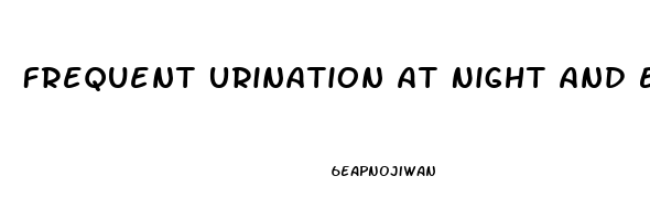 Frequent Urination At Night And Erectile Dysfunction