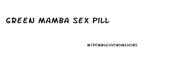 Green Mamba Sex Pill