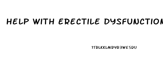 Help With Erectile Dysfunction Over The Counter