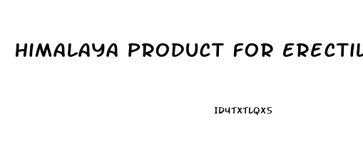 Himalaya Product For Erectile Dysfunction