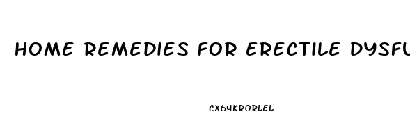 Home Remedies For Erectile Dysfunction Quora