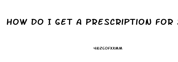 How Do I Get A Prescription For Sildenafil