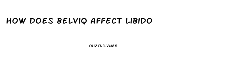 How Does Belviq Affect Libido