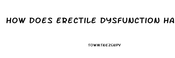 How Does Erectile Dysfunction Happen