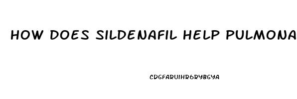 How Does Sildenafil Help Pulmonary Hypertension