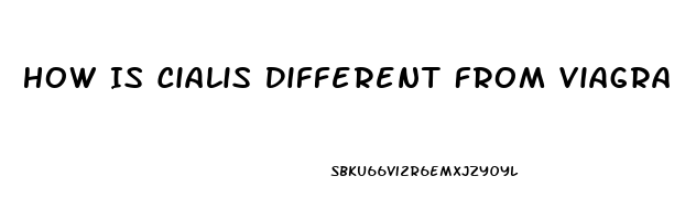 How Is Cialis Different From Viagra