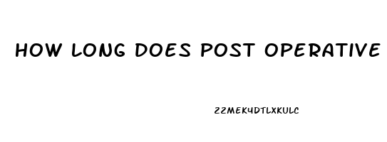 How Long Does Post Operative Cognitive Dysfunction Last