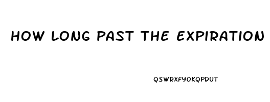 How Long Past The Expiration Date Is Sildenafil Good