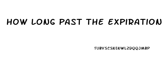 How Long Past The Expiration Date Is Sildenafil Good