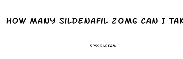 How Many Sildenafil 20mg Can I Take