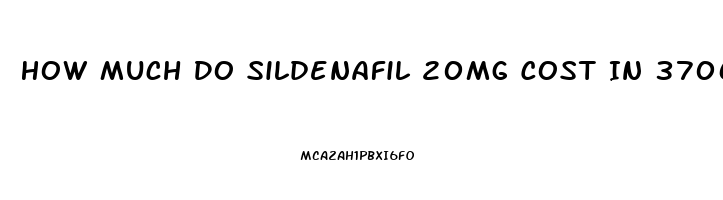 How Much Do Sildenafil 20mg Cost In 37064