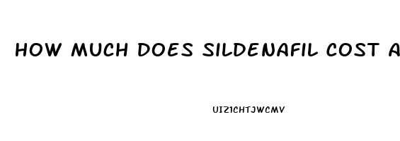 How Much Does Sildenafil Cost At Cvs